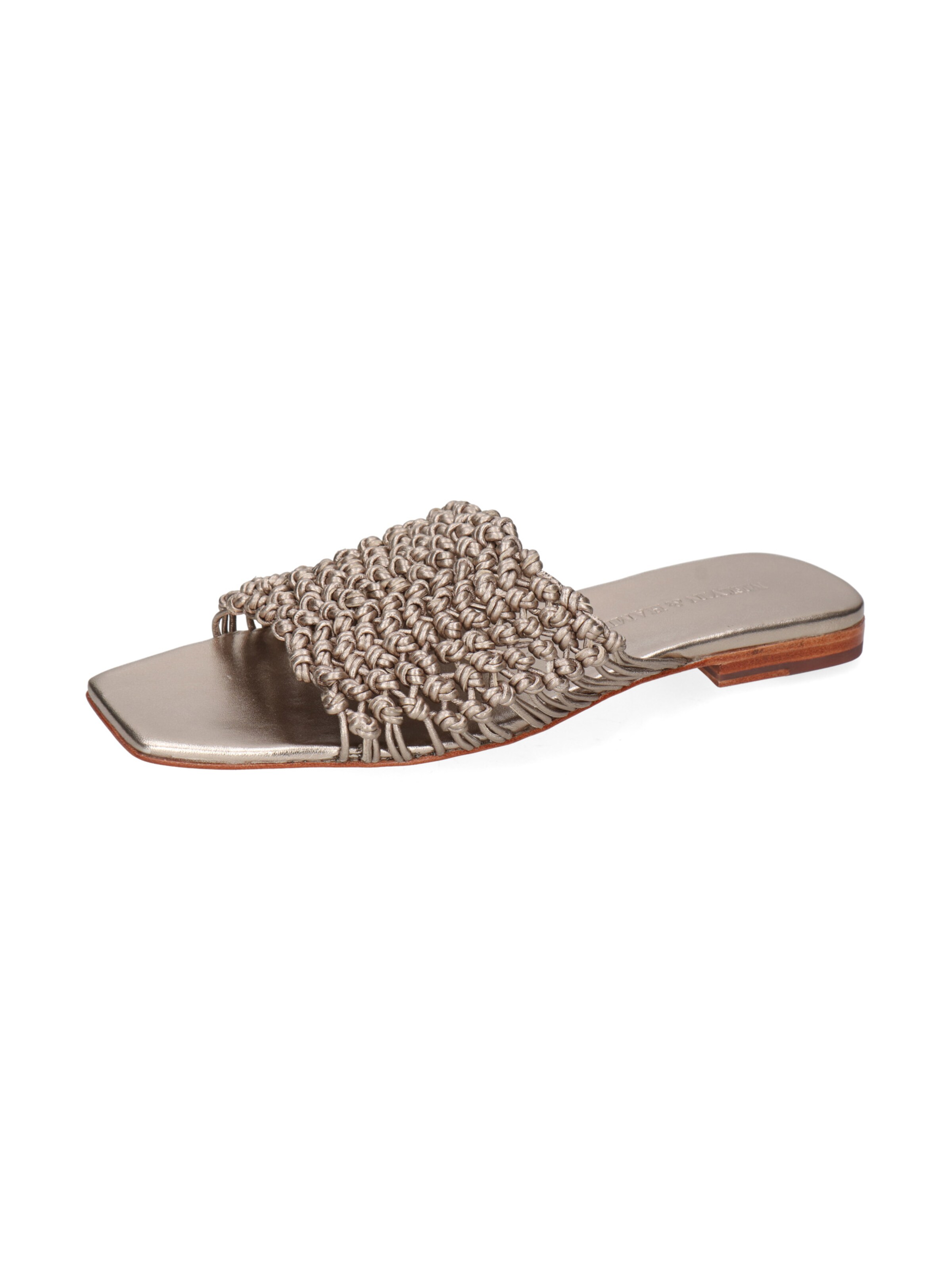 MELVIN & HAMILTON Mules 'Sandrine 9' in Gold: front