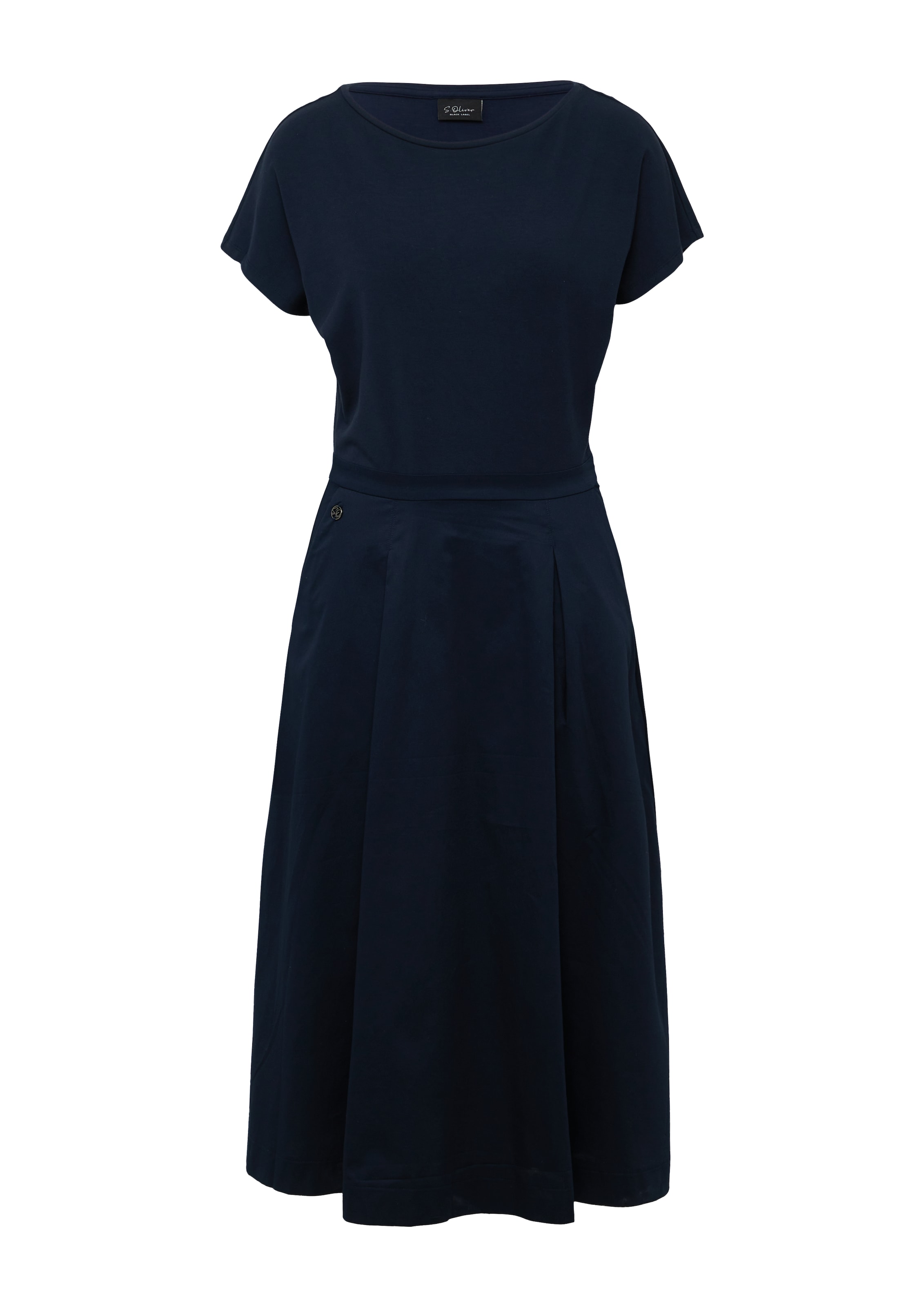 s.Oliver BLACK LABEL Kleid in Blau: Vorderseite