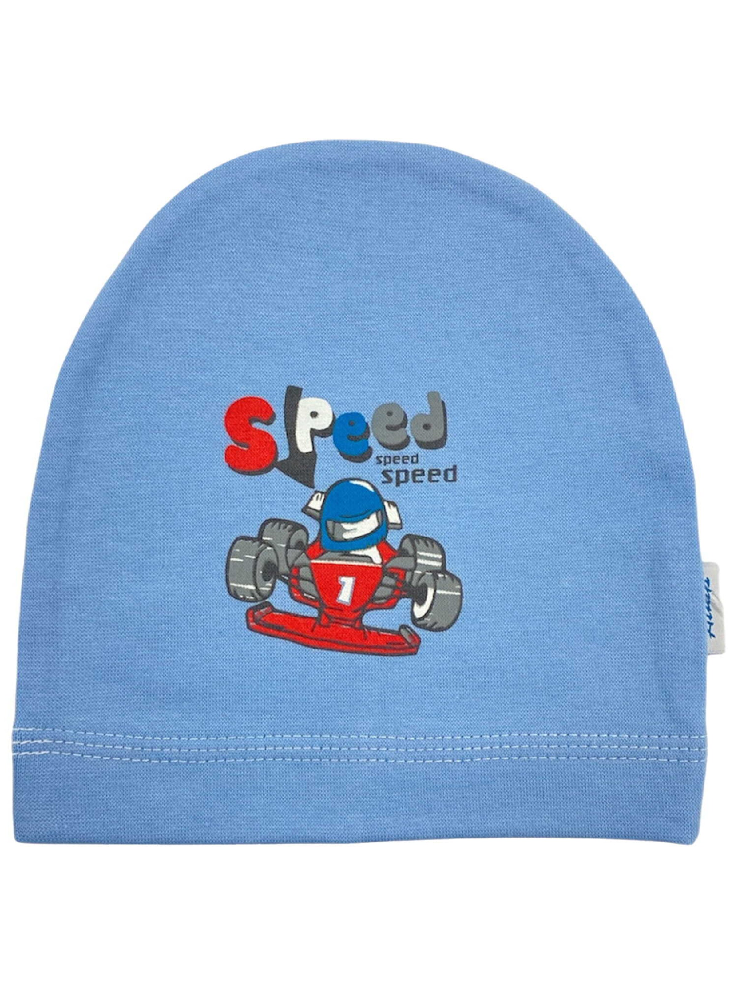 Bonnet Aliap en bleu : devant