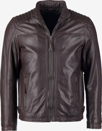 Veste mi-saison JCC en marron : devant