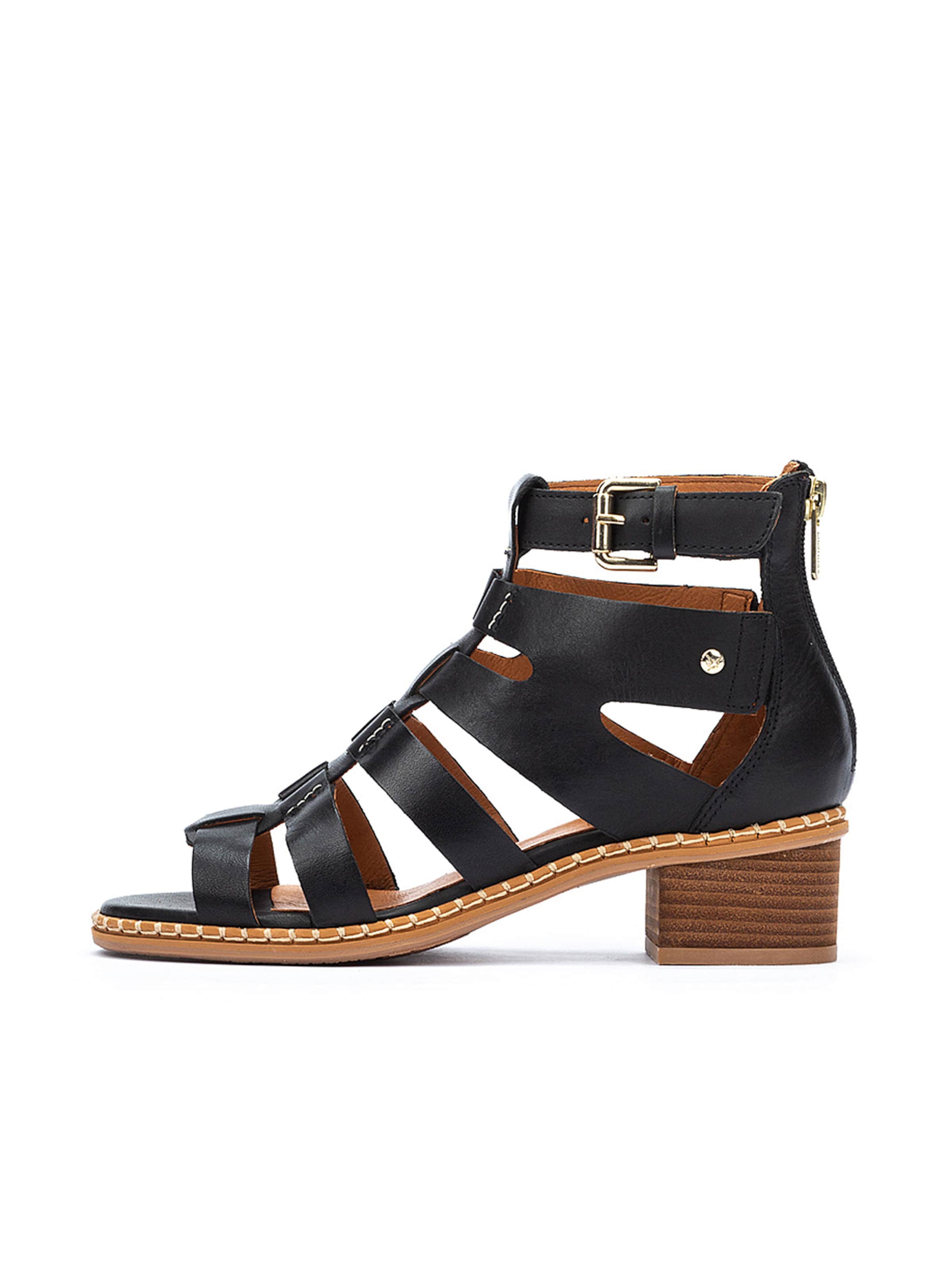 PIKOLINOS Sandals in Black: front