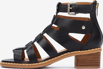 PIKOLINOS Sandali | črna barva: sprednja stran