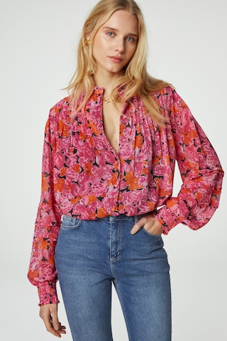 Fabienne Chapot Blouse in Roze: voorkant