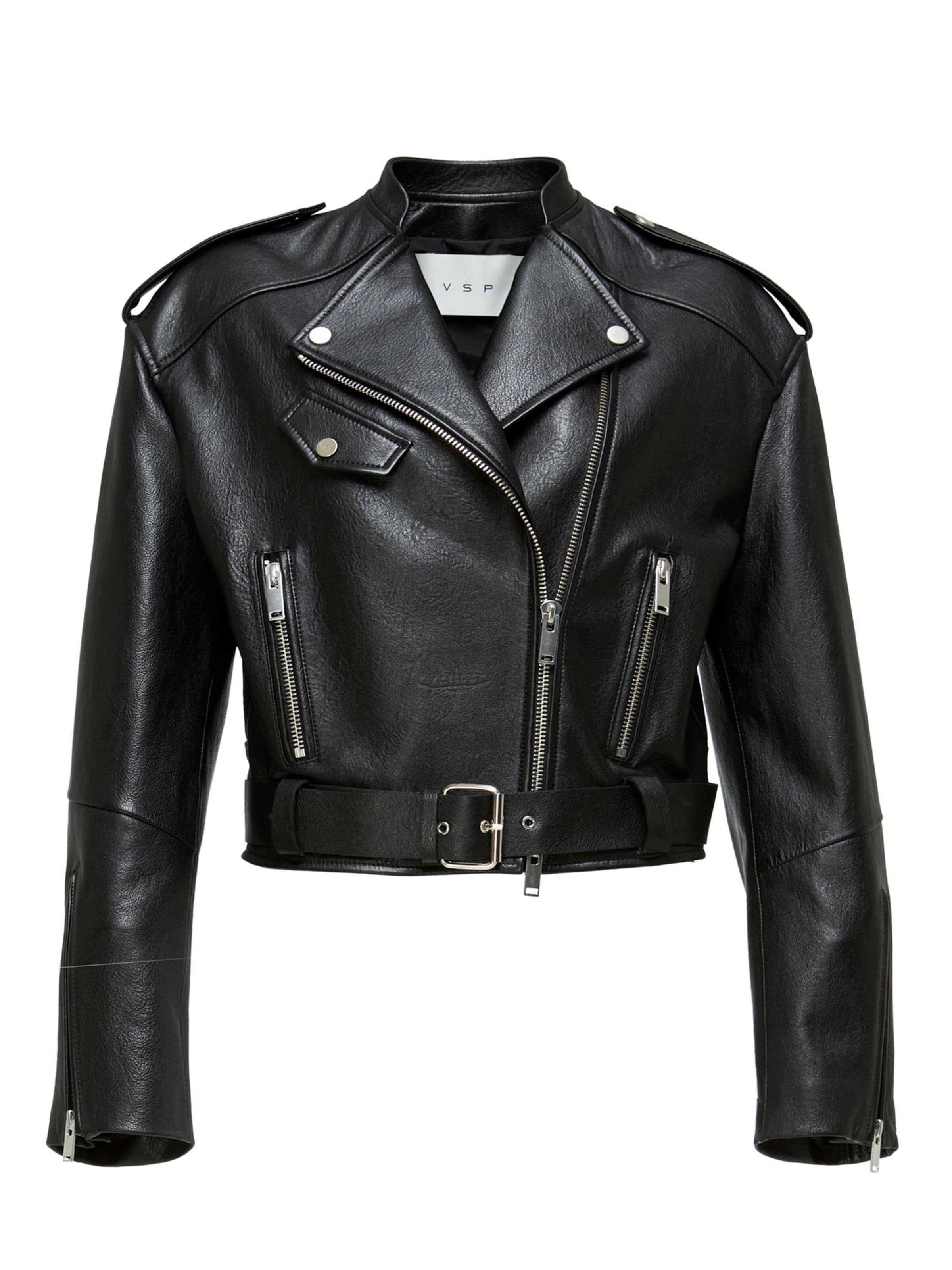 V S P Winter jacket 'Ruby' in Black: front