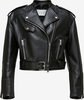 V S P Winter jacket 'Ruby' in Black: front