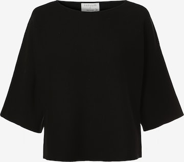 TATUUM Sweter 'RAFIA' w kolorze czarny: przód