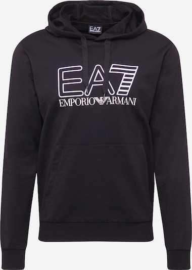 EA7 Emporio Armani Sweatshirt in black / white, Item view