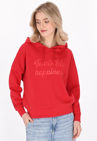 MYMO - Sudadera 'Back To School' en rojo: frente