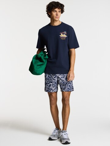 Shiwi Shirt 'Finn Coral Coast' in Blauw