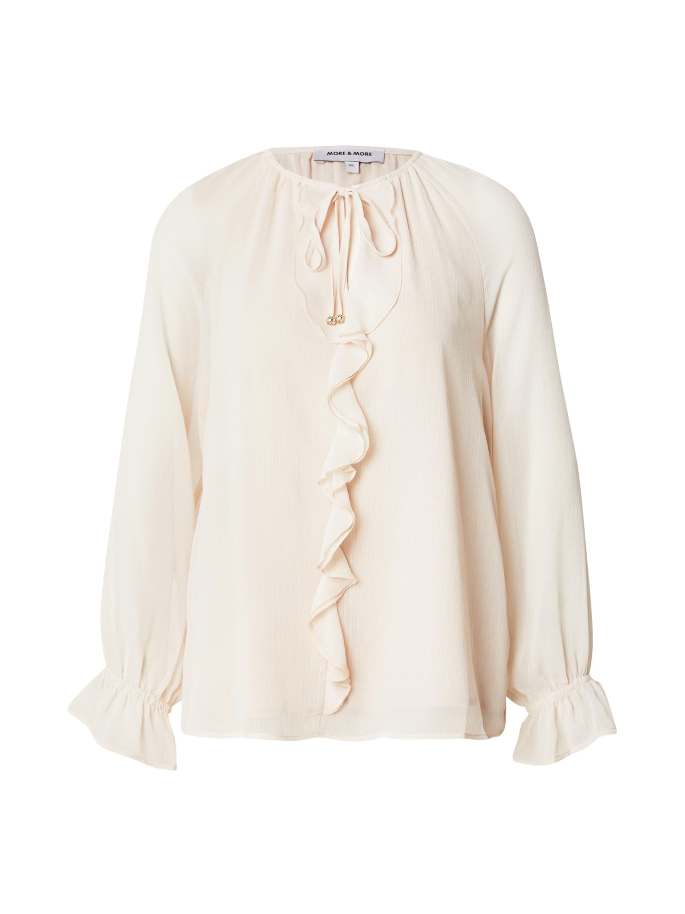 MORE & MORE Pusero värissä beige: etupuoli