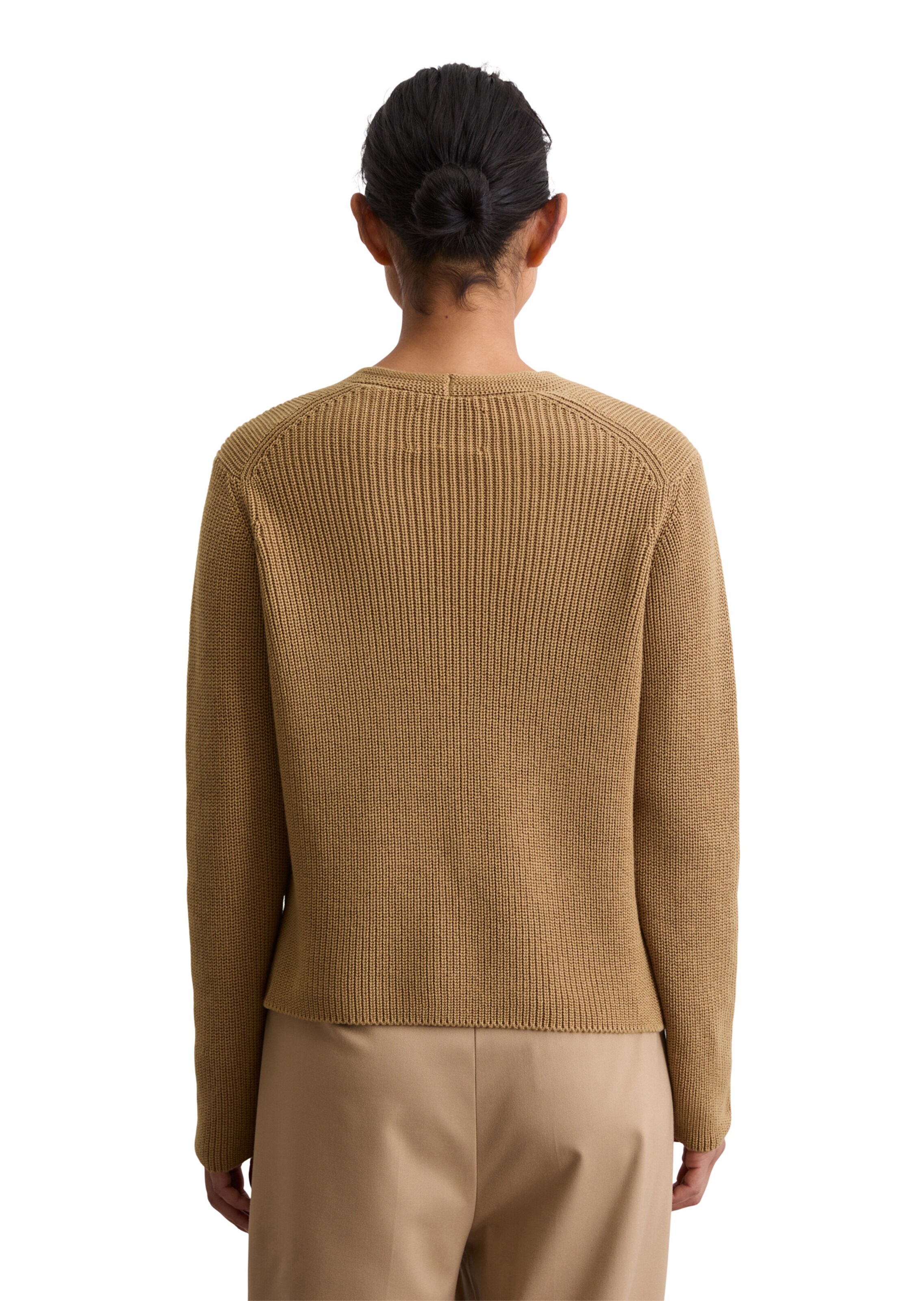 Marc O'Polo Strickjacke in Beige