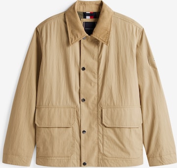 smėlio TOMMY HILFIGER Demisezoninė striukė: priekis