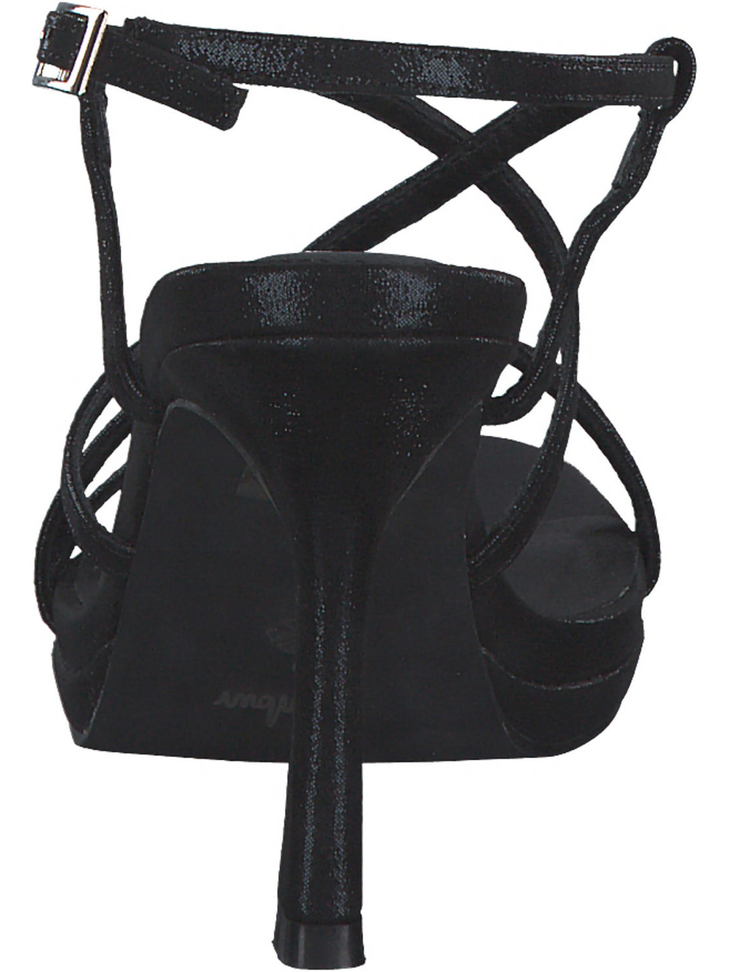 MENBUR Strap Sandals in Black