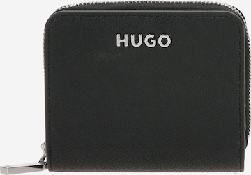 HUGO Wallet 'Chris' in Black: front