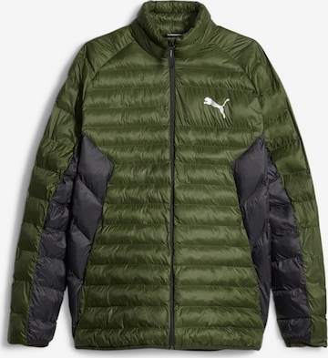 PUMA Outdoorjas in Groen: voorkant