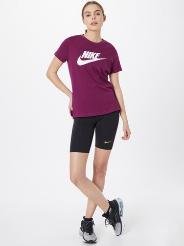 Nike Sportswear - Camisa 'Futura' em roxo