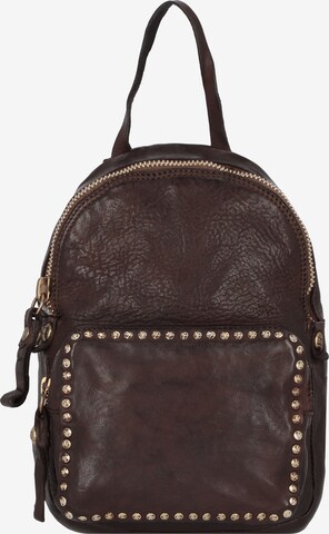 Campomaggi Backpack 'City' in Brown: front