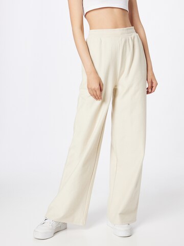 Wide Leg Pantalon Urban Classics en beige : devant