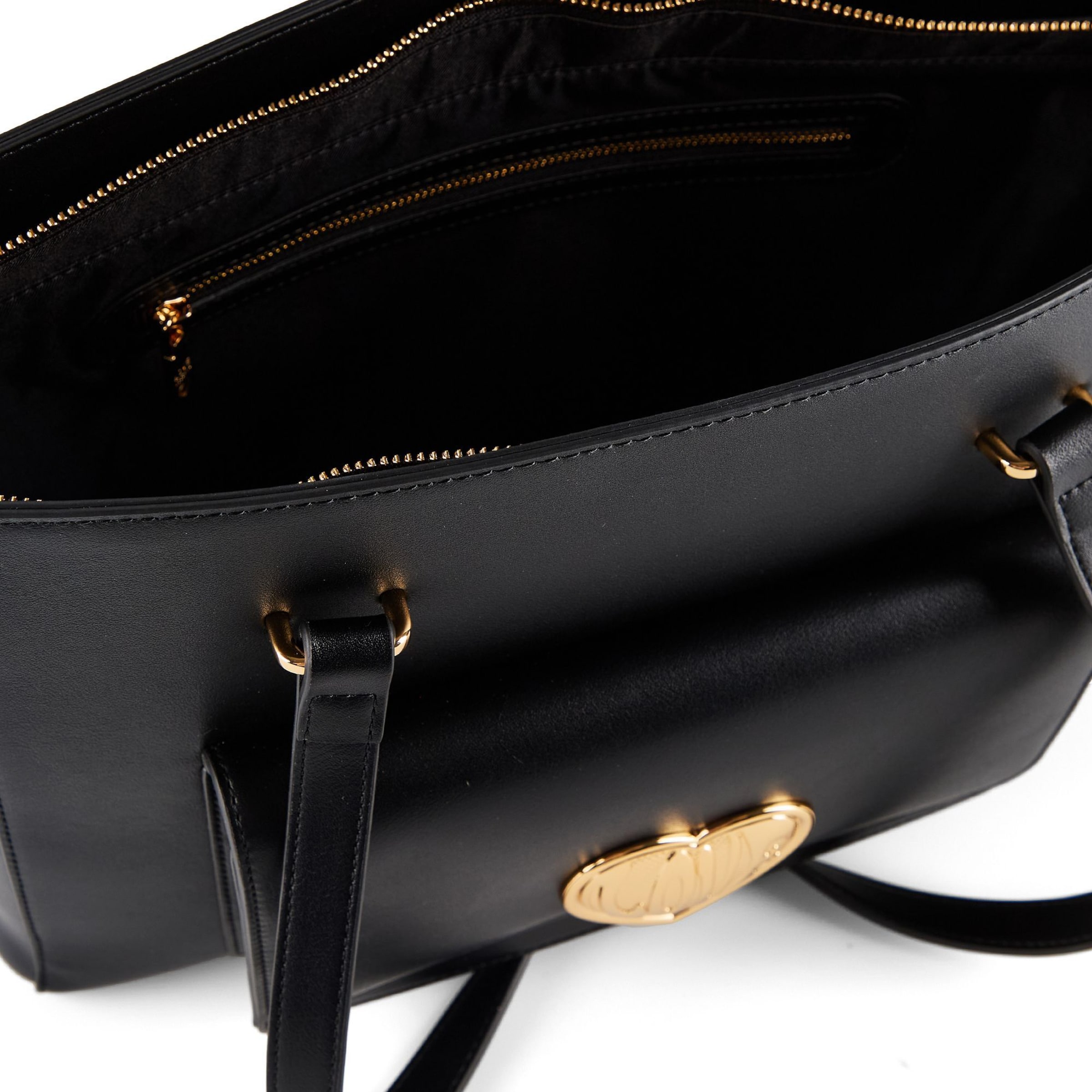 Cabas 'Victory Heart' Love Moschino en noir