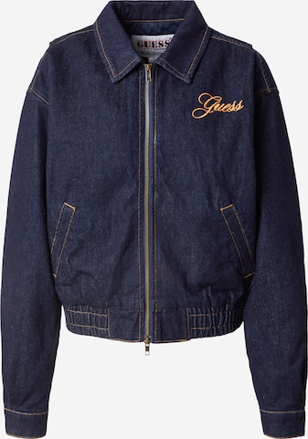 GUESS Originals Демисезонная куртка в Синий: спереди