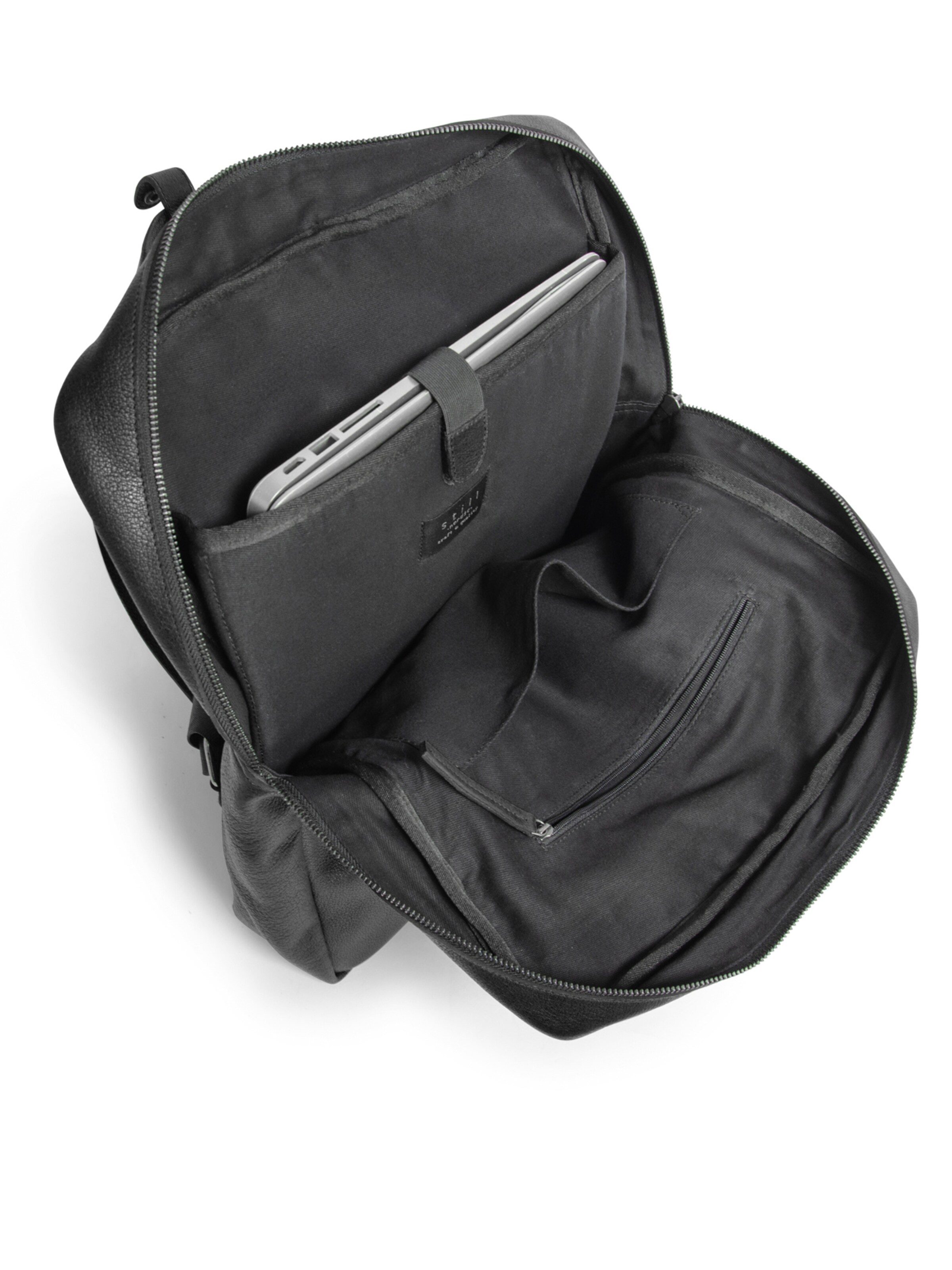 Sac à dos 'Richard' still Nordic en noir