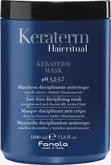 Fanola Haarmaske 'Keraterm Hair Ritual' in blau / schwarz, Produktansicht
