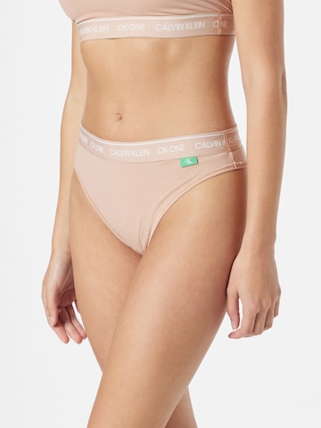 Calvin Klein Underwear Panty in Pink: front