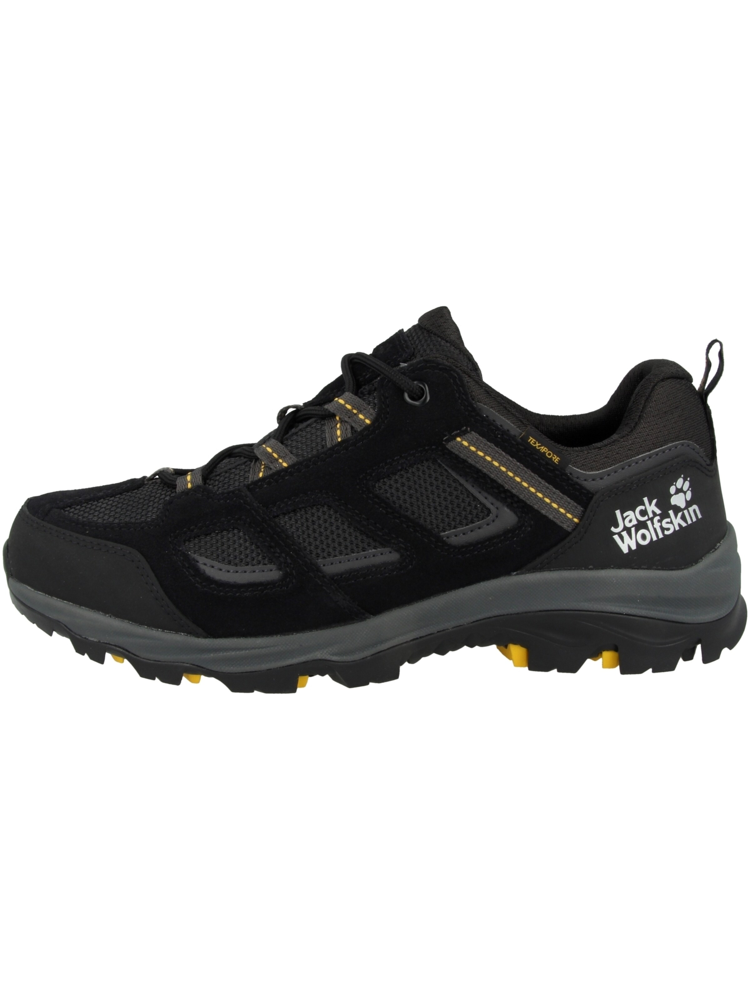 JACK WOLFSKIN Low shoe 'Vojo 3' in Black