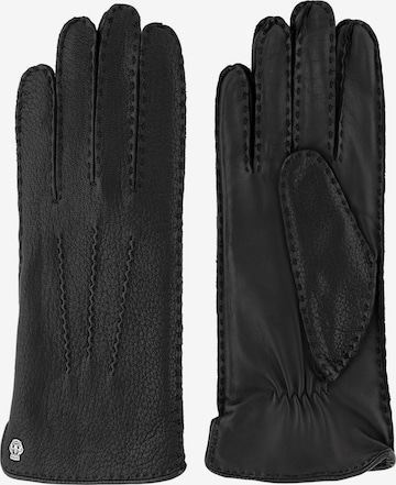 Roeckl Full Finger Gloves 'Avesta' in Black: front