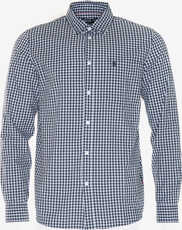 BIG STAR Button Up Shirt in Blue: front