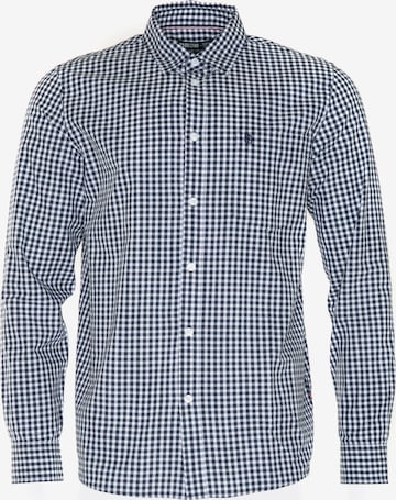 BIG STAR Regular fit Button Up Shirt in Blue: front