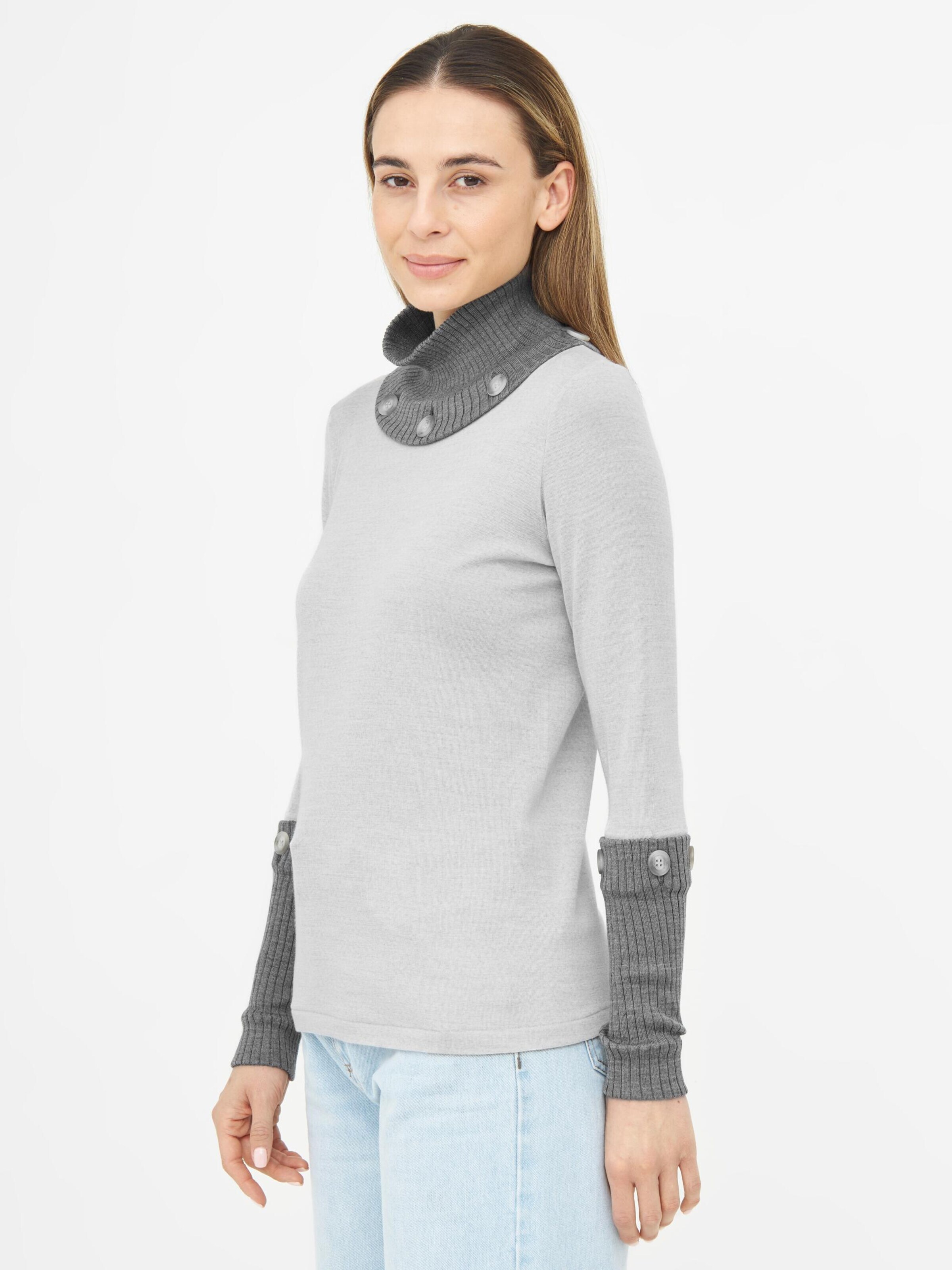 TOOche Sweater 'Cozy Grace' in Grey