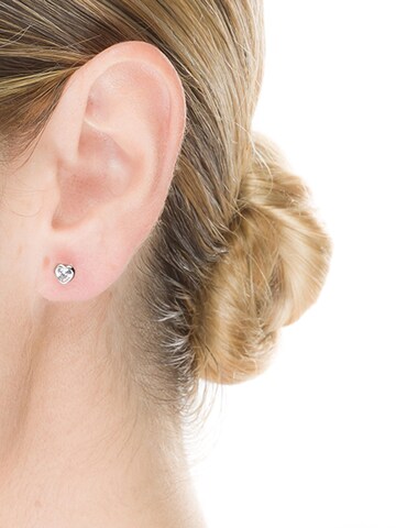 Luxenter Earrings 'Goth' in White