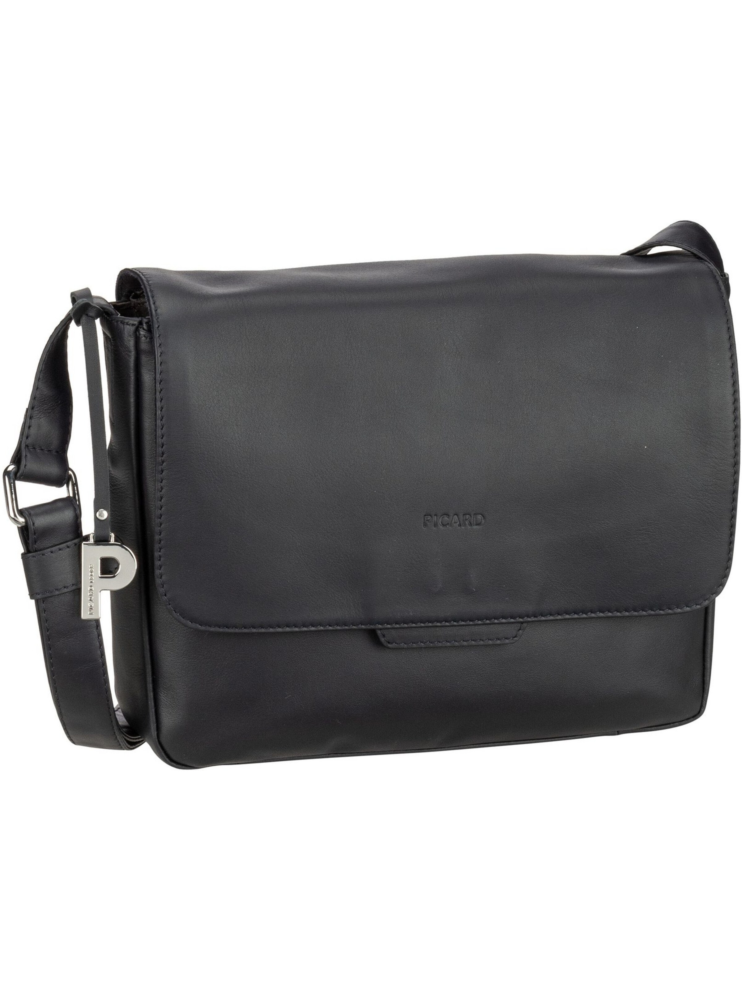 Picard Schoudertas ' Timeless ' in Zwart: voorkant