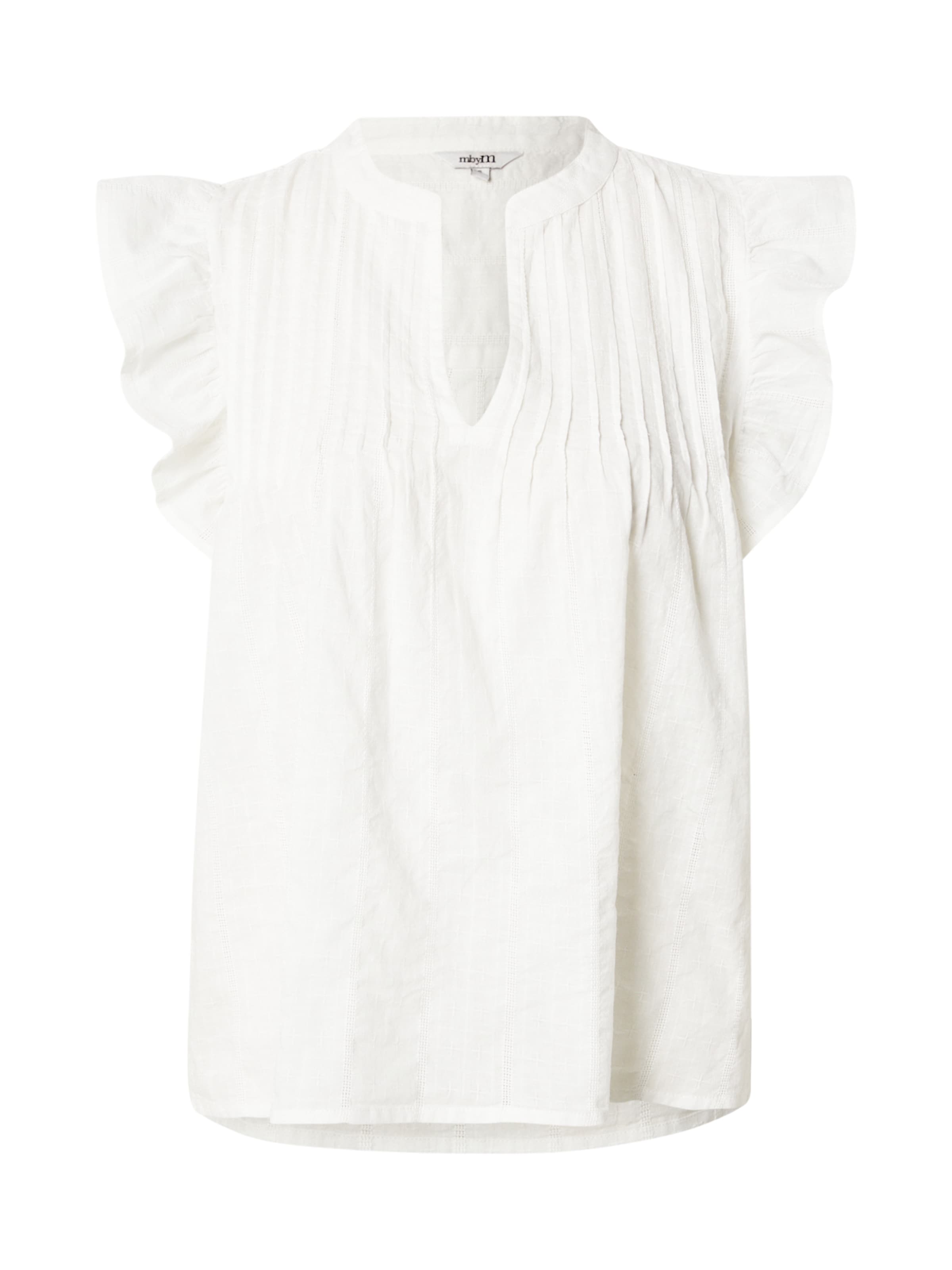 mbym Блуза 'Gemala' в бяло: отпред