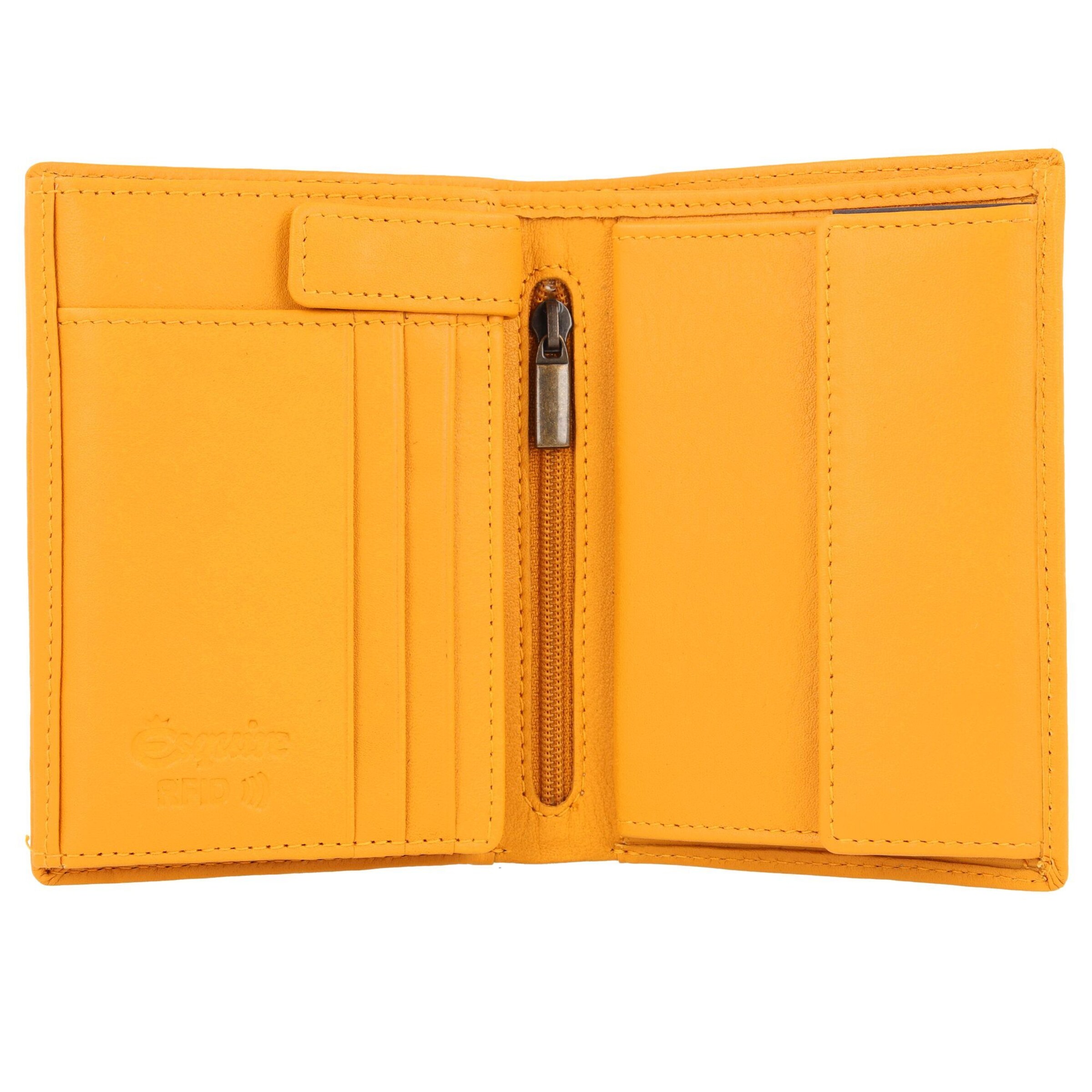 Esquire Wallet 'Peru' in Yellow