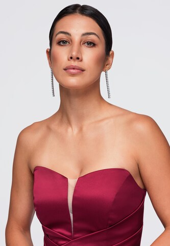 Ombre Evening dress in Red