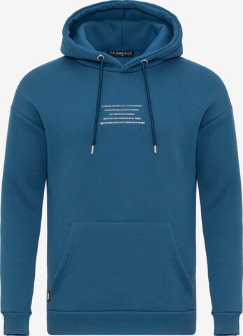 Redbridge Sweatshirt 'Dont Deserve' in Blue: front