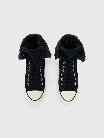 Baskets hautes 'CTAS FOLD OVER' CONVERSE en noir