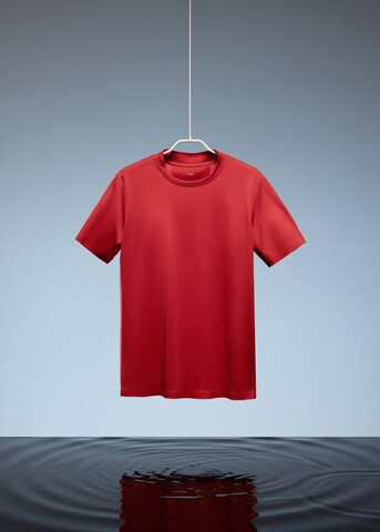 MANGO MAN Shirt 'Escala' in Red