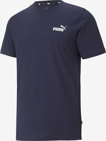 T-Shirt fonctionnel 'Essentials' PUMA en bleu : devant
