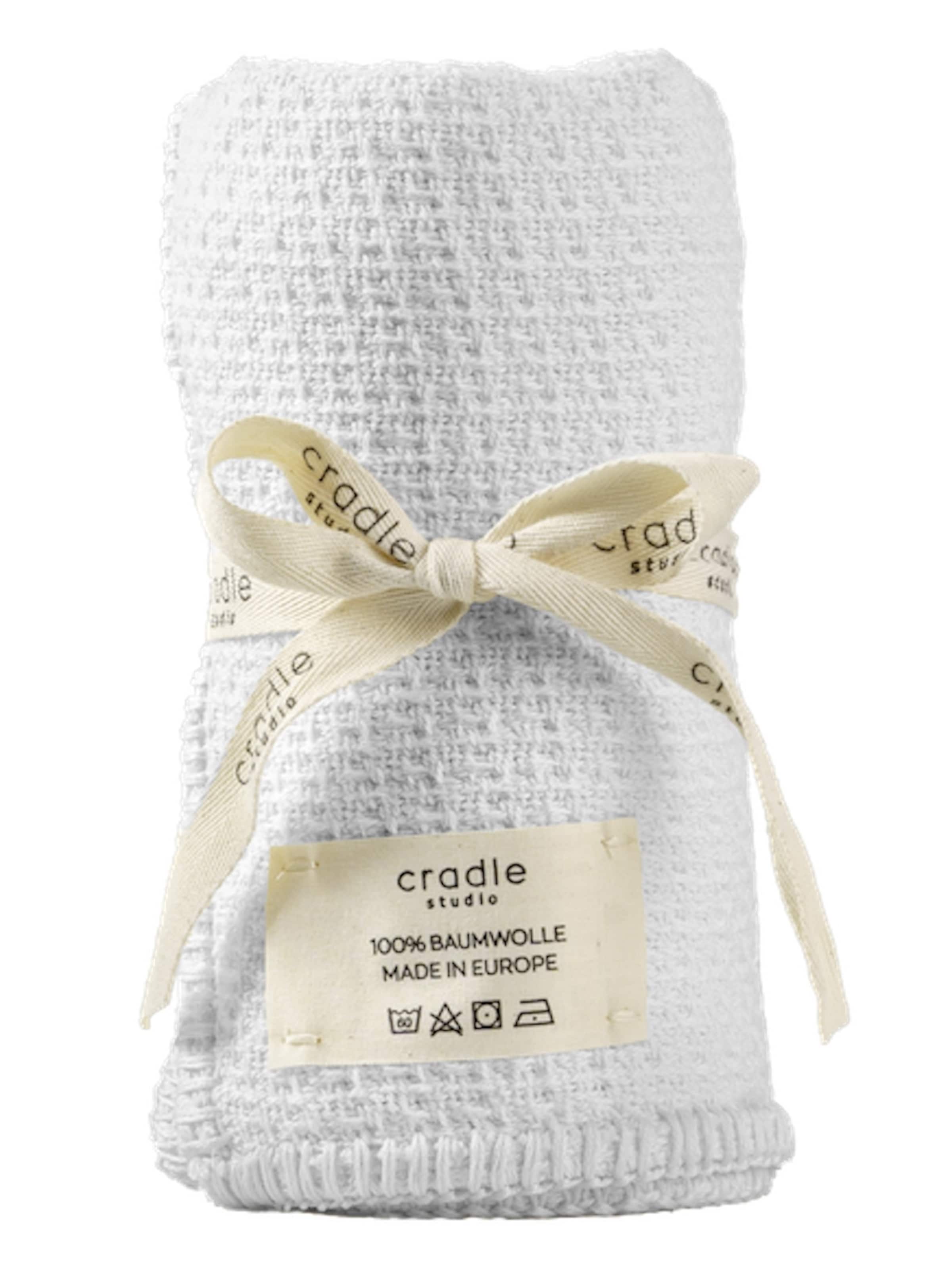 Cradle Studio Babydyne i hvid: forside