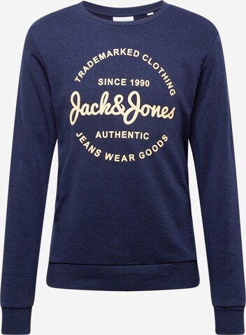 JACK & JONES Sweatshirt 'FOREST' i blå: forside