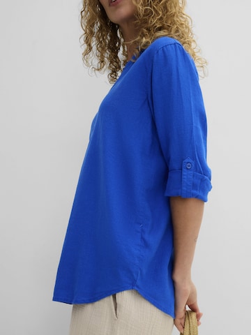 bonprix Bluse in Blau
