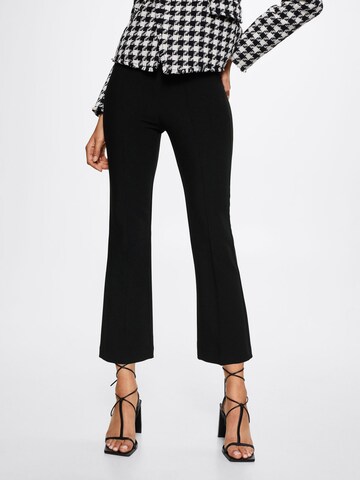 MANGO Regular Hose 'Kick' in Schwarz: Vorderseite