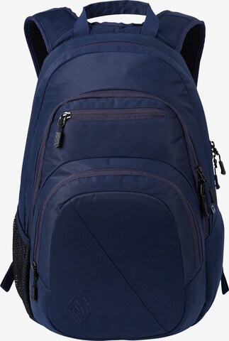 NitroBags Backpack 'Stash 29' in Blue: front