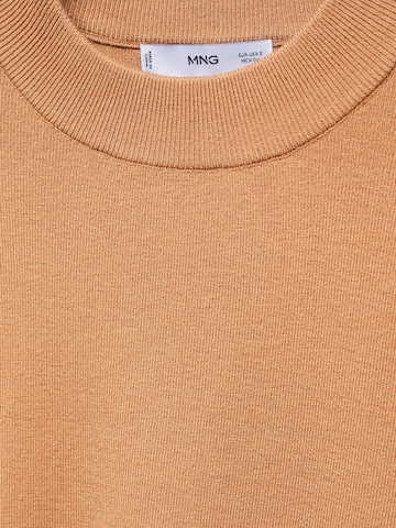 MANGO Sweater 'TORTU' in Brown