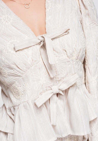 Chemisier Ombre en beige