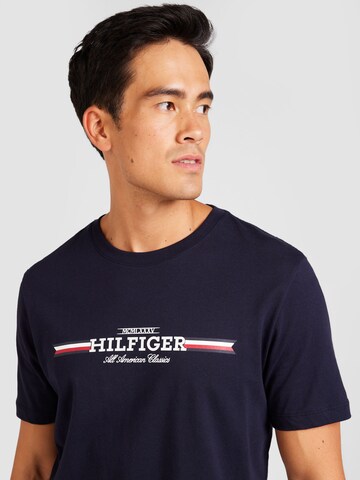 TOMMY HILFIGER Tričko – modrá