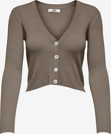 JDY Knit Cardigan 'DONNEL' in Grey: front